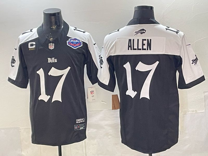 Men 2026 Buffalo Bills #17 Allen Black 7th generations Nike Limited NFL Jersey style 04